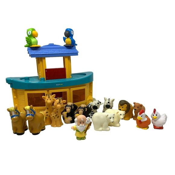 FisherPrice Toys Fisher Price Noahs Ark Noah 6 Animals Sets